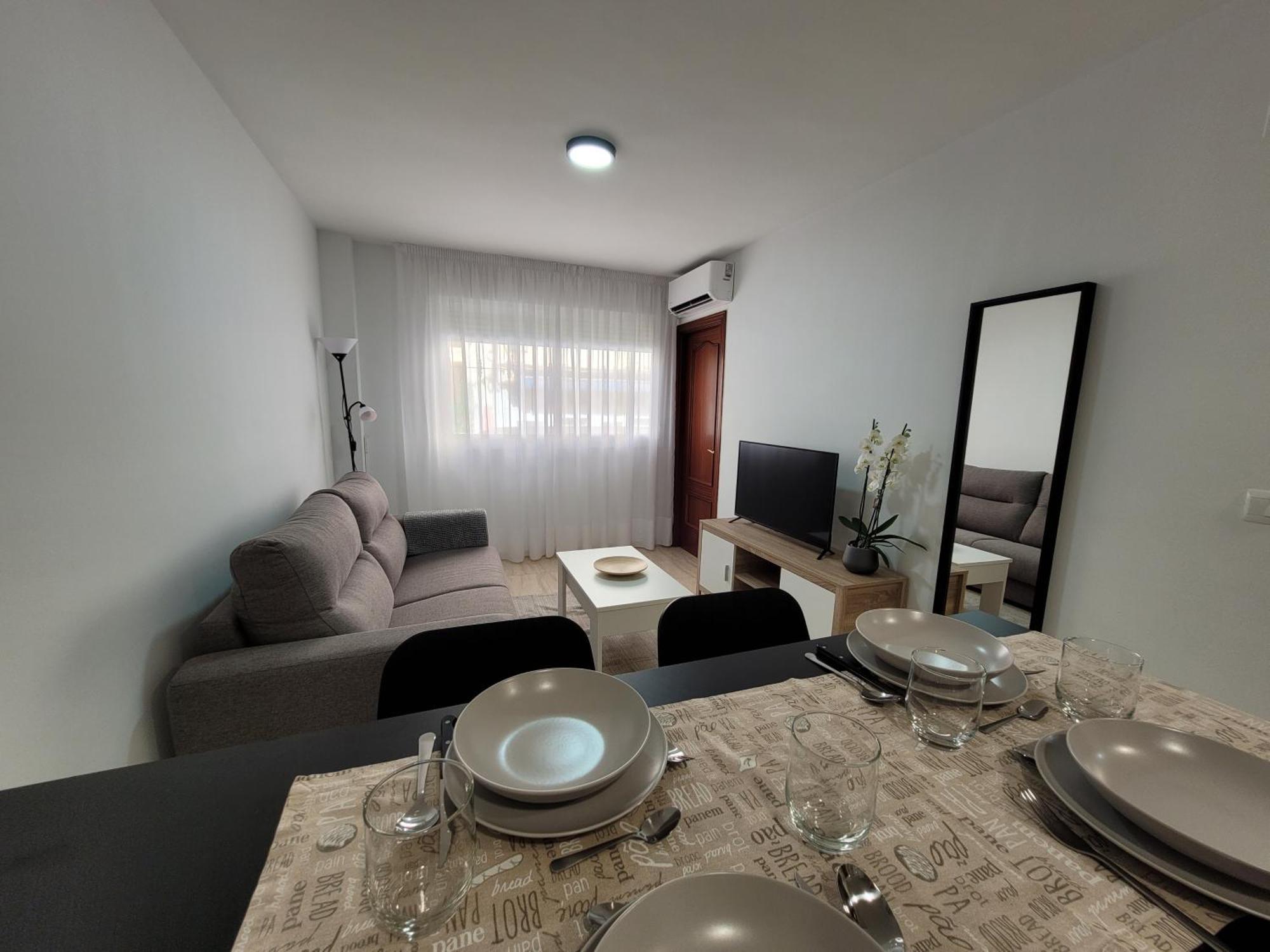 Apartamento En Malaga Bagian luar foto